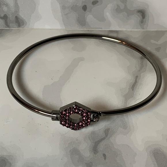 MARC BY MARC JACOBS Skinny Pave Bolt Bracelet - Picture 2 of 11